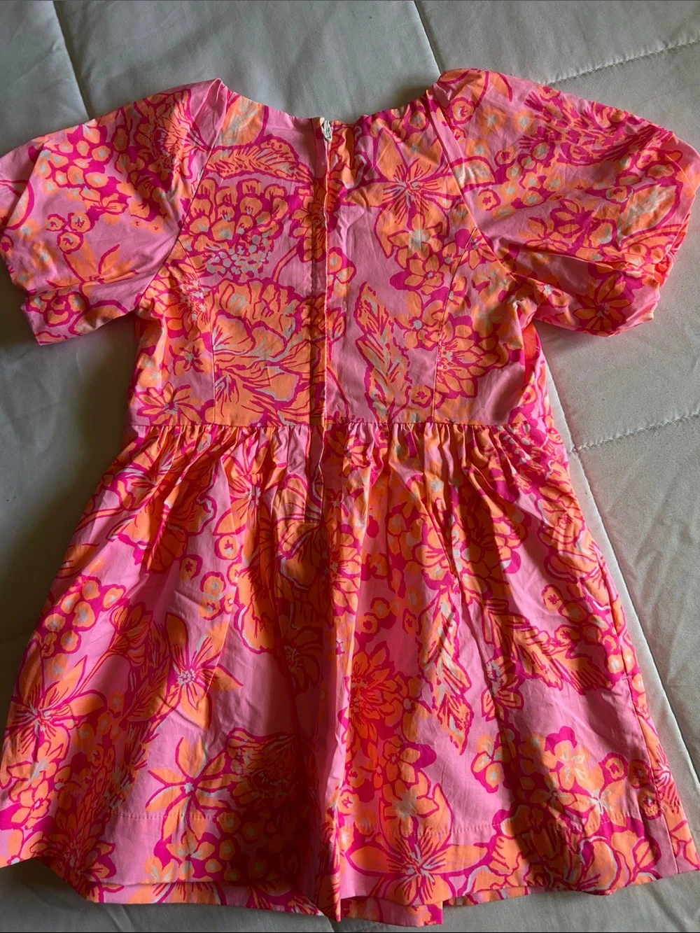 Lilly Pulitzer lil girl pink and orange summer dress 🧡💓